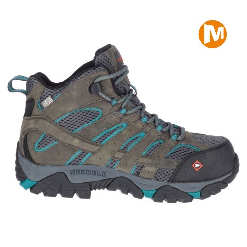 Botas de Seguridad Merrell Moab Vertex Mid Waterproof Comp Toe Mujer MX.Q.WKP